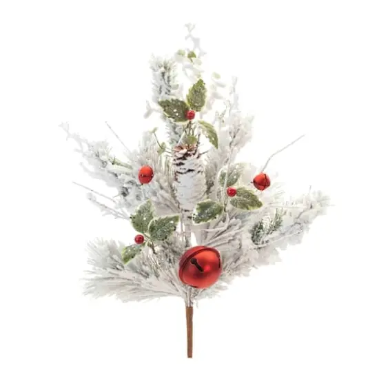 2ft. Flocked Ornament Pine Spray, 2ct. {3}