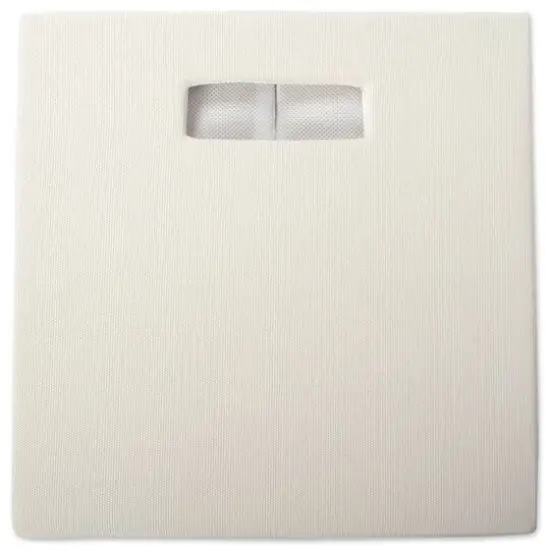 DII&reg; 11" Polyester Solid Storage Cube Off-White {4}