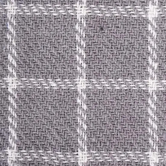 DII&reg; Gray Checked Plaid Throw {4}