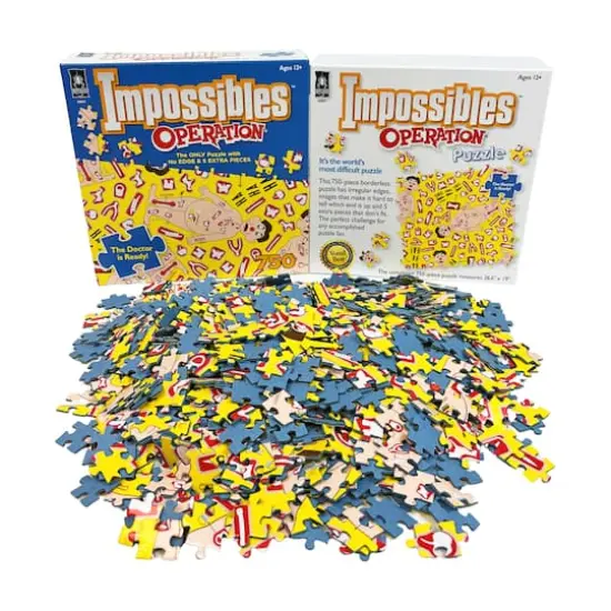 Impossibles Puzzle - Hasbro Operation: 750 Pcs {5}