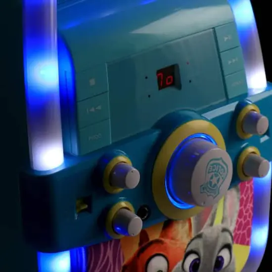 Zootopia Flashing Light Karaoke Machine {5}