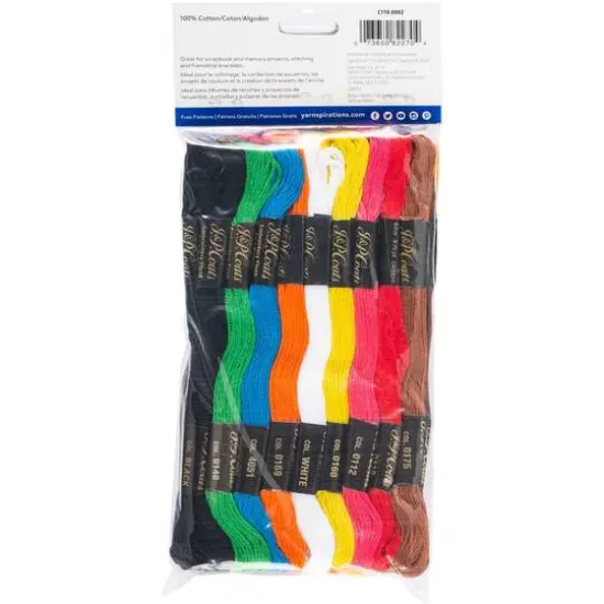 Coats & Clark 6-Strand Embroidery Floss Value Pack, Basic {3}