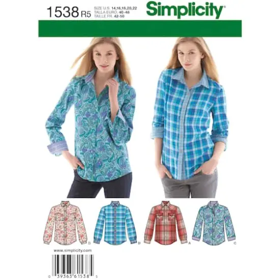 Simplicity&reg; Pattern CS1538R5 (14,16,18, 20, 22) {1}