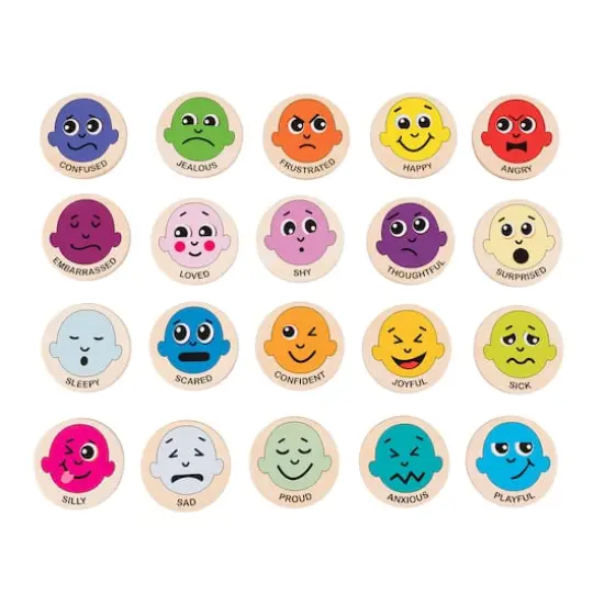 Spark & Wow Emotions Wooden Magnets Activity Kit {1}