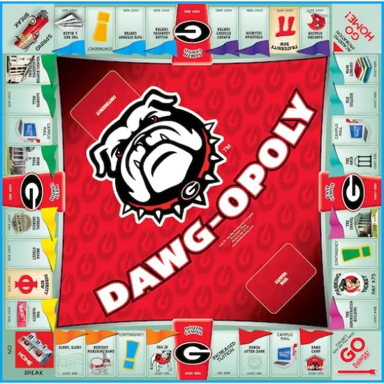 Late For The Sky Dawgopoly Game {5}