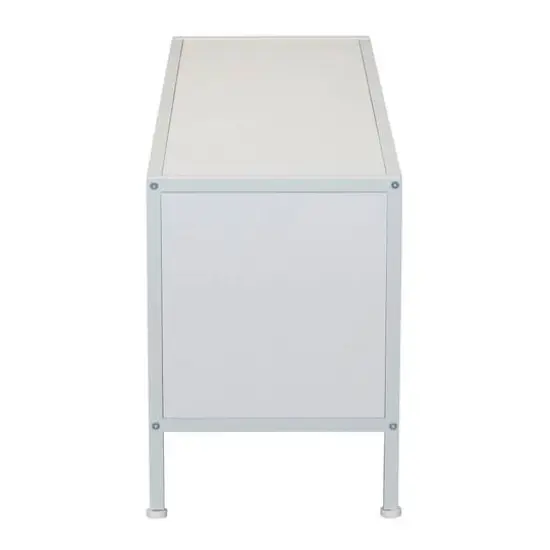 Household Essentials Jamestown 43" TV Stand White {6}