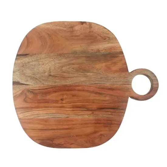 15.75" Natural Acacia Wood Charcuterie Board by Ashland&reg; {3}
