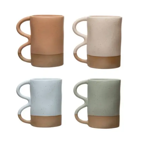 Hello Honey&reg; Multicolor Stoneware Mug Set {1}
