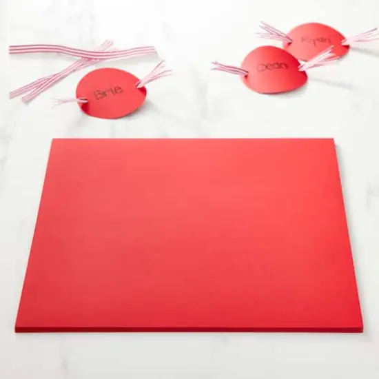 12" x 12" Cardstock Paper by Recollections&trade;, 25 Sheets Red {3}