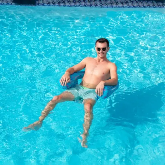 Swimline 32" Flamingo Fabric U-Seat Pool Chair Float {6}