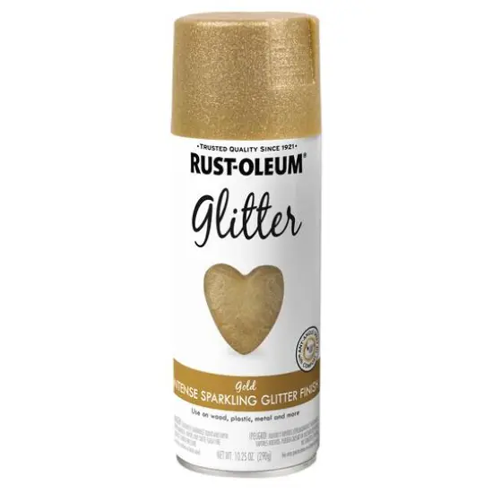 Rust-Oleum&reg; Glitter Spray Paint Midnight Black {2}
