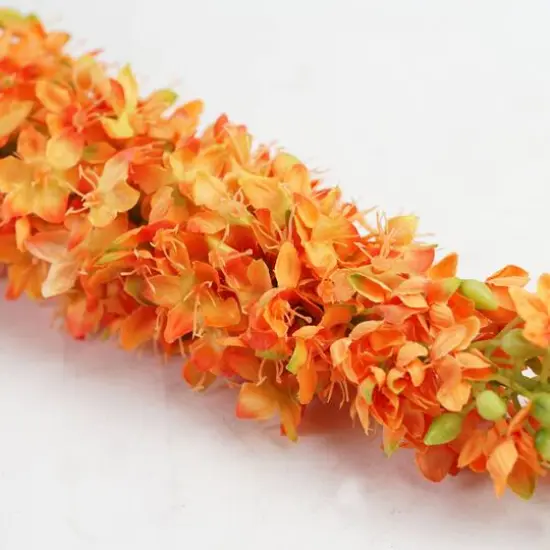 Orange Artificial Foxtail Stem {4}