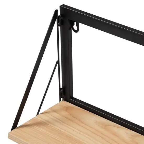 Honey Can Do Maple 18" Floating Wall Shelf {7}