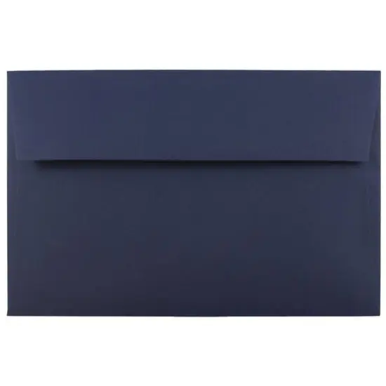 JAM Paper A10 Navy Blue Recycled Invitation Envelopes {1}