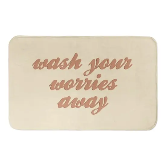 Wash the Worries Away 34" x 21" Bath Mat {1}