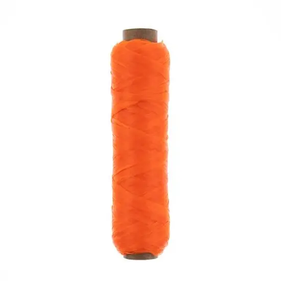 Gudebrod Artificial Sinew Bobbin, 20yd. Neon Orange {4}