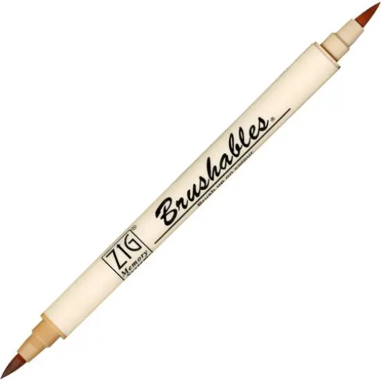 ZIG Memory System&reg; Brushables&reg; Dual-Tip Marker Fawn {1}