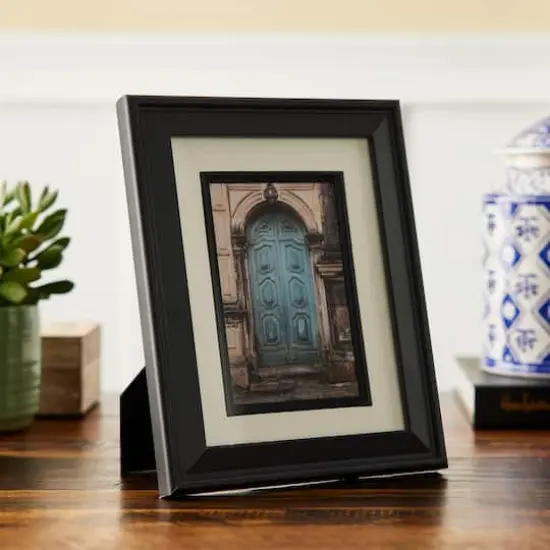 Expressions&trade; 4" x 6" Black Frame with Fillet by Studio D&eacute;cor&reg; {3}