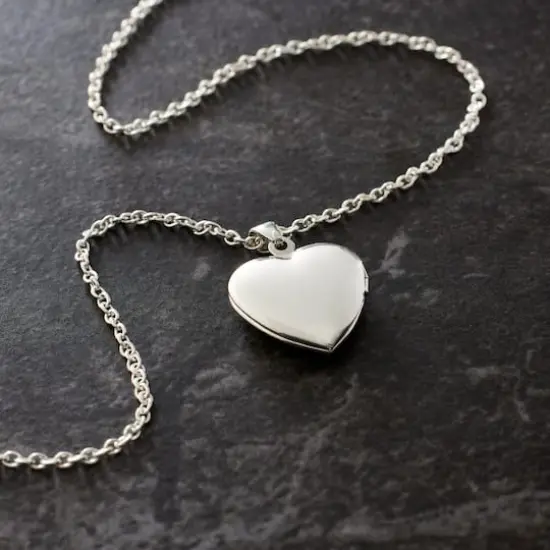 Rhodium Heart Locket by Bead Landing&trade; {4}