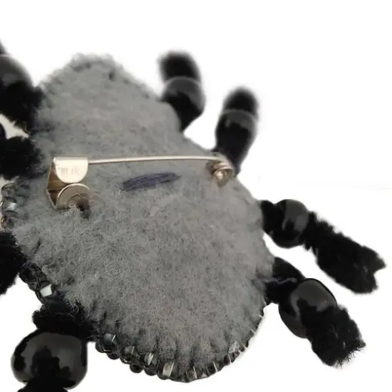 Crystal Art Beadwork Kit For Creating Broоch Spider {6}