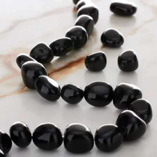 Black Jasper Potato Beads by Bead Landing&trade; {3}