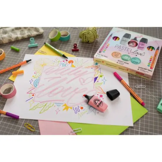 STABILO&reg; BOSS&reg; PASTELLove Mini 18 Piece Set {7}