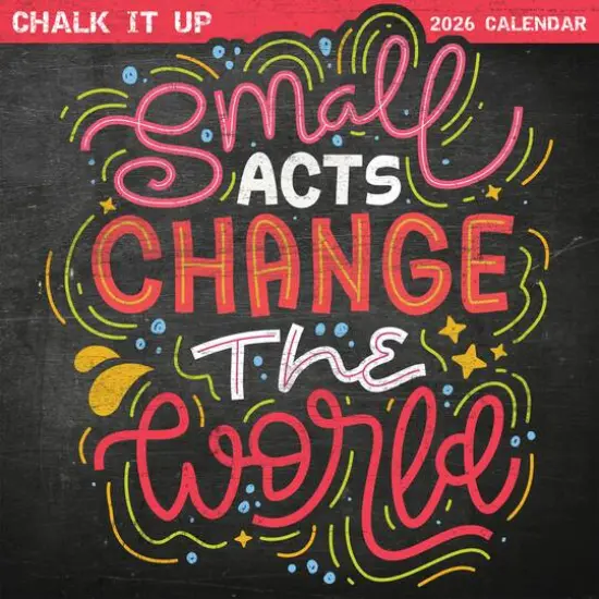2026 Chalk It Up Wall Calendar {1}