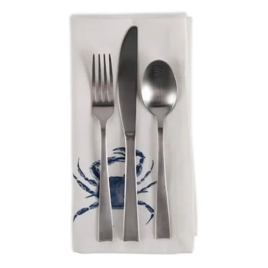 DII&reg; Blue Crab Cloth Dinner Napkins, 6ct. {4}