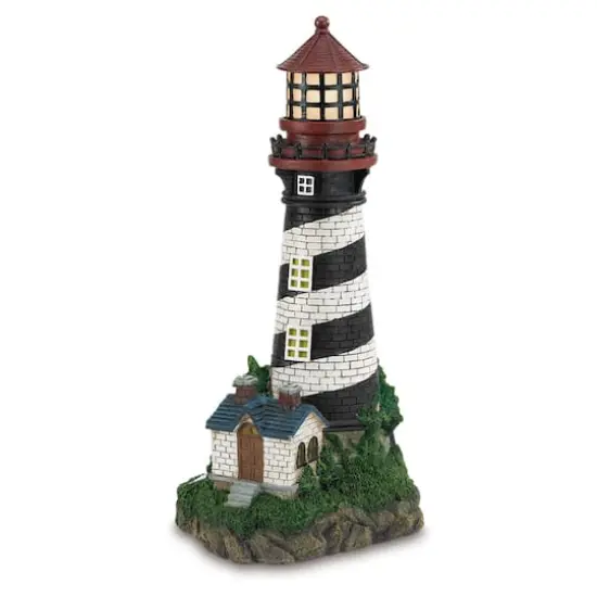 19" Solar-Powered Light House {1}
