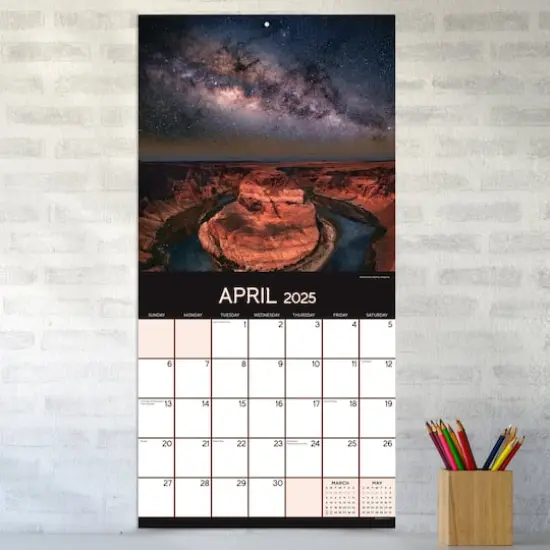 TF Publishing 2025 Stargazing Wall Calendar {4}
