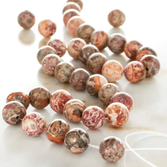 Leopard Jasper Round Beads, 8mm by Bead Landing&trade; {3}