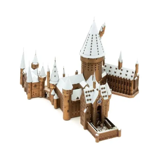 Metal Earth&reg; ICONX Harry Potter&trade; Hogwarts in Snow 3D Metal Model Kit {5}