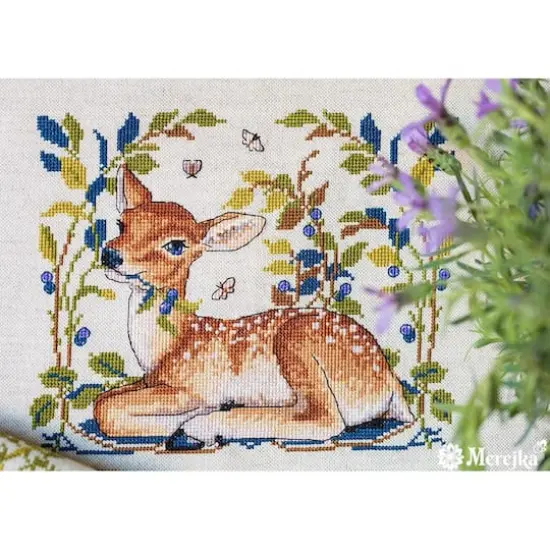 Merejka Little Fawn Counted Cross Stitch Kit {3}