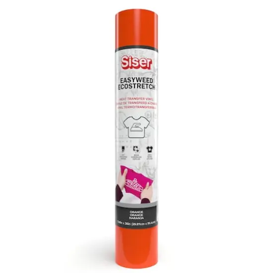 Siser&reg; EasyWeed&reg; EcoStretch&trade; Heat Transfer Vinyl, 36" Orange {1}