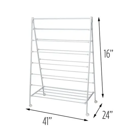 Honey Can Do White A-Frame Clothes Drying Rack {7}