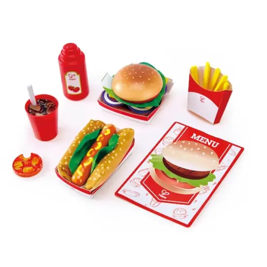 Hape Fast Food Kitchen Playset {1}