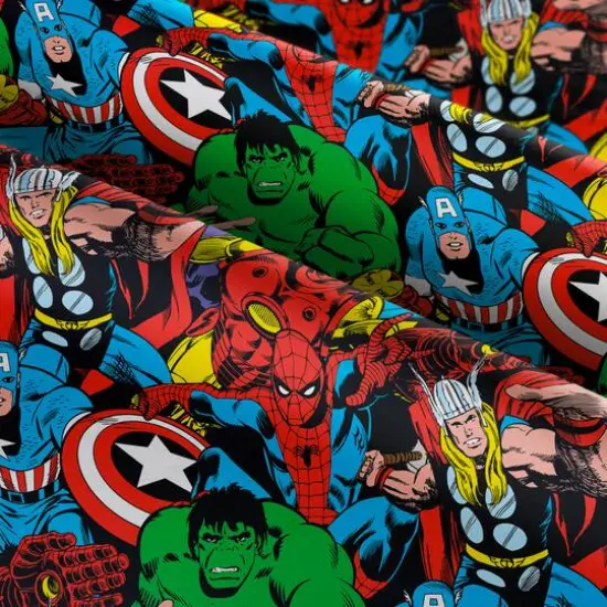 Springs Creative Marvel&reg; Multi Characters Cotton Fabric {3}