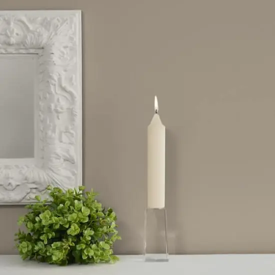 Root Candles 7" Unscented Smooth Collenette Taper Candles, 4ct. Ivory {4}