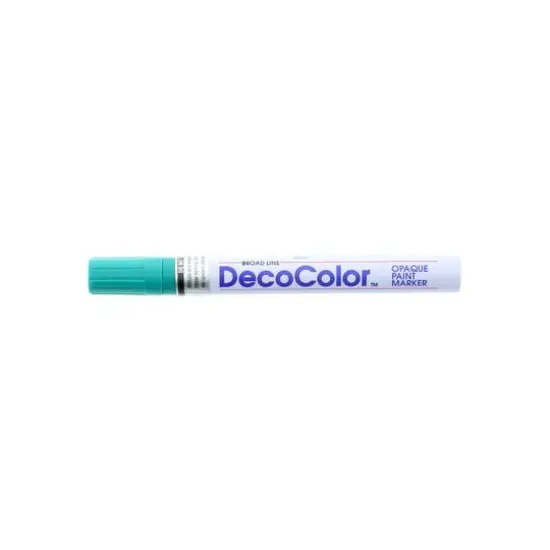 Decocolor&trade; Broad Paint Marker Teal {3}