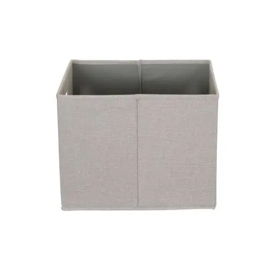 Household Essentials Storage Cubes, 2ct. Silver {5}