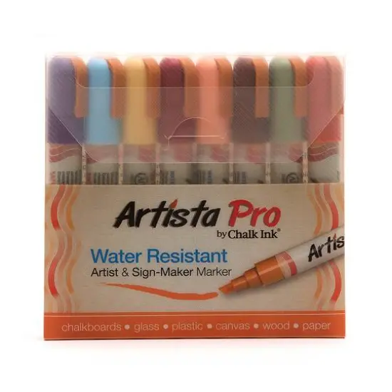 Chalk Ink&reg; Artista Pro Classic 8 Color Marker Set {1}