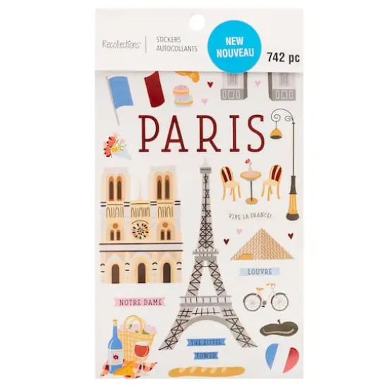 Paris Sticker Book by Recollections&trade; {1}