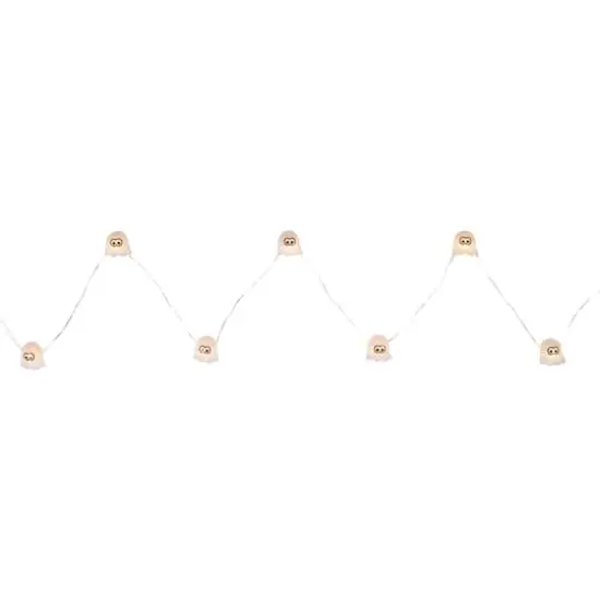 10ct. LED Halloween Ghost Fairy Lights {1}