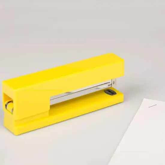 JAM Paper Modern Desk Stapler Yellow {7}