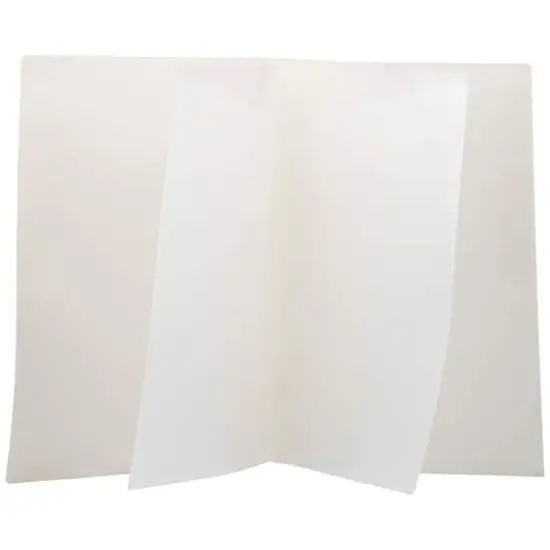 JAM Paper Heavy Duty Plastic High Pocket Organizer Ivory {4}