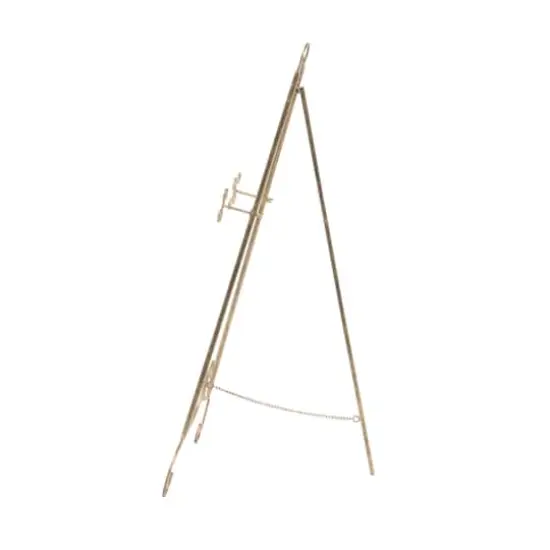 46'' Traditional Iron Easel Gold {4}