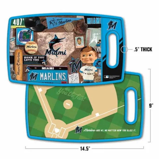 MLB Retro Series Cutting Board Miami Marlins {4}
