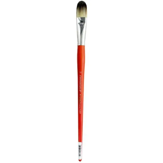 Connoisseur&reg; Synthetic Mongoose Long Handle Filbert Brush {1}