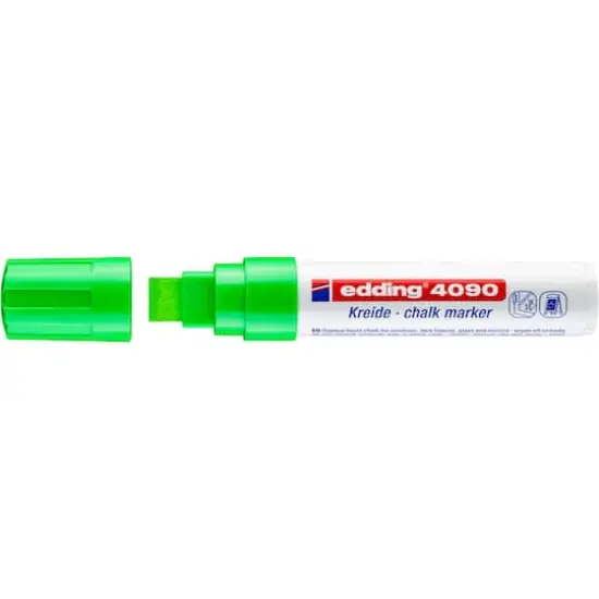 edding&reg; 4090 Jumbo Chalk Marker Light Green {5}