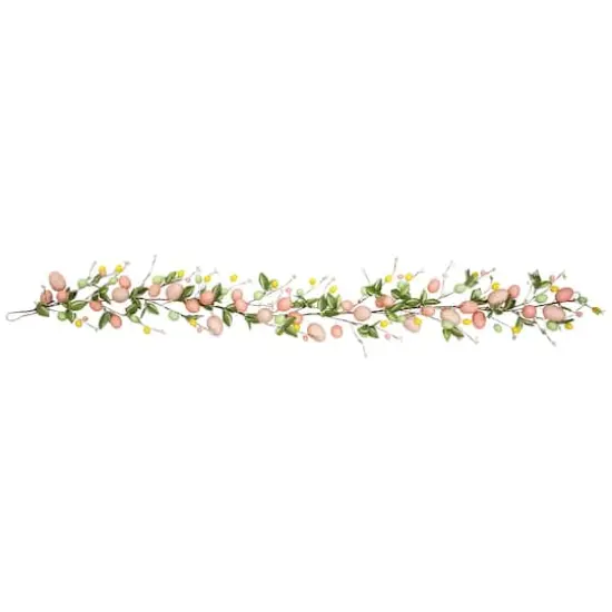 6ft. Pink Easter Egg & Flower Bud Garland {1}